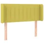 Cabecero de tela verde 83x16x78/88 cm de vidaXL, Cabeceros y pies de cama - Ref: Foro24-3118987, Precio: 35,49 €, Descuento: %