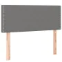 Dark gray fabric headboard with LED 100x5x78/88 cm by vidaXL, Headboards and footboards - Ref: Foro24-3121463, Price: 44,64 €...