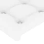 Headboard with LED white synthetic leather 163x16x78/88 cm by vidaXL, Headboards and footboards - Ref: Foro24-3123333, Price:...