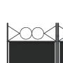 Divider screen with 3 black fabric panels 120x220 cm by vidaXL, Room dividers - Ref: Foro24-350165, Price: 32,91 €, Discount: %