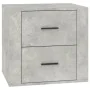 Concrete gray bedside table 50x39x47 cm by vidaXL, Lockers and storage cabinets - Ref: Foro24-816708, Price: 39,80 €, Discoun...