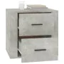 Concrete gray bedside table 50x39x47 cm by vidaXL, Lockers and storage cabinets - Ref: Foro24-816708, Price: 39,80 €, Discoun...