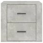 Concrete gray bedside table 50x39x47 cm by vidaXL, Lockers and storage cabinets - Ref: Foro24-816708, Price: 39,80 €, Discoun...