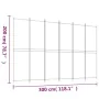 Divider screen with 6 white fabric panels 300x200 cm by vidaXL, Room dividers - Ref: Foro24-350238, Price: 45,86 €, Discount: %