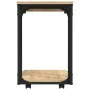 Side table with Sonoma oak wood wheels 50x35x55.5 cm by vidaXL, Side tables - Ref: Foro24-825808, Price: 48,21 €, Discount: %