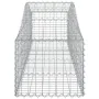 Gabion baskets 7 pcs arch shape iron 200x50x40/60 cm by vidaXL, Pots and planters - Ref: Foro24-3145582, Price: 434,08 €, Dis...