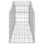 Gabion baskets 10 pcs arch shape iron 200x50x60/80 cm by vidaXL, Pots and planters - Ref: Foro24-3145606, Price: 649,93 €, Di...