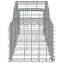 Gabion baskets 4 pcs arch shape iron 200x50x40/60 cm by vidaXL, Pots and planters - Ref: Foro24-3146259, Price: 200,53 €, Dis...