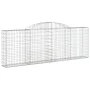 Gabion baskets 7 units, arched shape, iron, 00x30x100/120 cm by vidaXL, Pots and planters - Ref: Foro24-3146526, Price: 745,0...