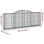 Gabion baskets 7 units, arched shape, iron, 00x30x100/120 cm by vidaXL, Pots and planters - Ref: Foro24-3146526, Price: 745,0...