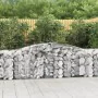 Gabion baskets 9 pcs arch shape iron 400x50x80/100 cm by vidaXL, Pots and planters - Ref: Foro24-3146990, Price: 1,00 €, Disc...