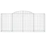 Gabion baskets 30 pcs arch shape iron 300x50x120/140 cm by vidaXL, Pots and planters - Ref: Foro24-3146735, Price: 3,00 €, Di...