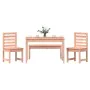 Garden dining set 4 pieces solid wood Douglas fir by vidaXL, Garden sets - Ref: Foro24-3154706, Price: 275,67 €, Discount: %