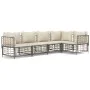 Gartenmöbel-Set 5-teilig, Kissen anthrazit, PE-Rattan von vidaXL, Outdoor-Sofas - Ref: Foro24-3186750, Preis: 405,88 €, Rabat...