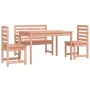 Garden dining set 4 pieces solid wood Douglas fir by vidaXL, Garden sets - Ref: Foro24-3154694, Price: 295,86 €, Discount: %