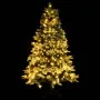 Weihnachtsbaum mit LED und Tannenzapfen aus grünem PVC und PE 195 cm von vidaXL, Weihnachtsbäume - Ref: Foro24-344297, Preis:...