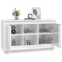 Bright white plywood sideboard 102x35x60 cm by vidaXL, Sideboards - Ref: Foro24-831879, Price: 109,18 €, Discount: %