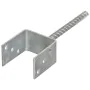 Zaunanker 6 Stück silber verzinkter Stahl 9x6x30 cm von vidaXL, Spikes zur Verankerung im Boden - Ref: Foro24-145316, Preis: ...