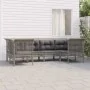 6-piece garden furniture set and gray synthetic rattan cushions by vidaXL, Garden sets - Ref: Foro24-3187563, Price: 321,80 €...