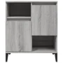 Sideboards 3 Stück Sonoma graues Sperrholz 60x35x70 cm von vidaXL, Sideboards - Ref: Foro24-3185749, Preis: 182,27 €, Rabatt: %