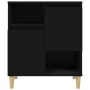 Aparadores 2 uds madera contrachapada negro 60x35x70 cm de vidaXL, Aparadores - Ref: Foro24-3185720, Precio: 166,27 €, Descue...