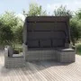 4-piece garden sofa set and gray synthetic rattan cushions by vidaXL, Garden sets - Ref: Foro24-3186649, Price: 384,59 €, Dis...