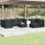 8-teiliges Gartenmöbel-Set und schwarze synthetische Rattankissen von vidaXL, Gartensets - Ref: Foro24-3187143, Preis: 584,27...