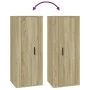 TV furniture set 6 pieces sonoma oak plywood by vidaXL, TV Furniture - Ref: Foro24-3188865, Price: 392,38 €, Discount: %