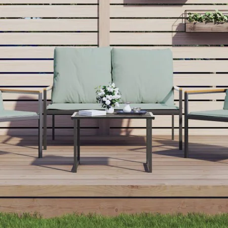 Anthracite gray steel garden table 55x40x37 cm by vidaXL, Garden tables - Ref: Foro24-355821, Price: 47,65 €, Discount: %