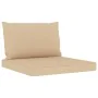 8-piece garden furniture set with beige cushions by vidaXL, Garden sets - Ref: Foro24-3067527, Price: 512,66 €, Discount: %