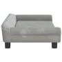 Light gray velvet children's sofa 100x50x26 cm by vidaXL, Baby and Toddler Furniture - Ref: Foro24-3196394, Price: 82,03 €, D...