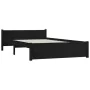 Bed frame with drawers black 120x200 cm by vidaXL, Beds and slatted bases - Ref: Foro24-3103558, Price: 345,93 €, Discount: %