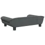 Dunkelgraues Kindersofa aus Samt, 70x45x26 cm von vidaXL, Baby- und Kleinkindmöbel - Ref: Foro24-3196402, Preis: 65,88 €, Rab...