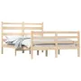 Solid pine wood bed frame 120x200 cm by vidaXL, Beds and slatted bases - Ref: Foro24-3103708, Price: 115,78 €, Discount: %