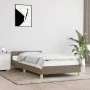 Bed frame with headboard in taupe gray fabric 80x200 cm by vidaXL, Beds and slatted bases - Ref: Foro24-347371, Price: 101,82...