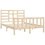 Estructura de cama madera maciza de pino 120x200 cm de vidaXL, Camas y somieres - Ref: Foro24-3107608, Precio: 115,08 €, Desc...