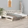 Removable sofa bed solid pine wood 2x(90x190) cm by vidaXL, Beds and slatted bases - Ref: Foro24-820232, Price: 174,58 €, Dis...