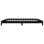 Black solid pine wood stackable bed 80x200 cm by vidaXL, Beds and slatted bases - Ref: Foro24-820401, Price: 117,88 €, Discou...