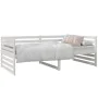 Solid white pine wood sofa bed 90x190 cm by vidaXL, Beds and slatted bases - Ref: Foro24-814650, Price: 135,16 €, Discount: %