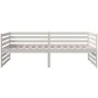 Solid white pine wood sofa bed 90x190 cm by vidaXL, Beds and slatted bases - Ref: Foro24-814650, Price: 135,16 €, Discount: %