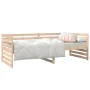 Solid pine wood sofa bed 80x200 cm by vidaXL, Beds and slatted bases - Ref: Foro24-814689, Price: 112,86 €, Discount: %