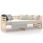 Solid pine wood sofa bed 80x200 cm by vidaXL, Beds and slatted bases - Ref: Foro24-814689, Price: 112,86 €, Discount: %