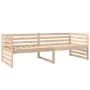 Solid pine wood sofa bed 80x200 cm by vidaXL, Beds and slatted bases - Ref: Foro24-814689, Price: 112,86 €, Discount: %