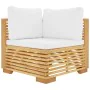 9-piece garden furniture set and solid teak wood cushions by vidaXL, Garden sets - Ref: Foro24-3100873, Price: 1,00 €, Discou...