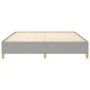 Light gray fabric bed frame 160x200 cm by vidaXL, Beds and slatted bases - Ref: Foro24-347173, Price: 145,76 €, Discount: %