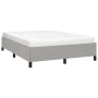 Light gray fabric bed frame 140x200 cm by vidaXL, Beds and slatted bases - Ref: Foro24-347066, Price: 128,64 €, Discount: %