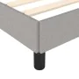 Light gray fabric bed frame 140x200 cm by vidaXL, Beds and slatted bases - Ref: Foro24-347066, Price: 128,64 €, Discount: %