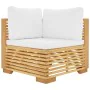 6-piece garden furniture set and solid teak wood cushions by vidaXL, Garden sets - Ref: Foro24-3100895, Price: 966,72 €, Disc...