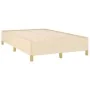 Cream fabric bed frame 120x200 cm by vidaXL, Beds and slatted bases - Ref: Foro24-347154, Price: 119,87 €, Discount: %