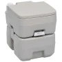 Portable camping toilet gray 20 + 10 L by vidaXL, Urinals and portable toilets - Ref: Foro24-30137, Price: 117,82 €, Discount: %